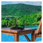 Router inalámbrico TP-Link Archer MR200 con Ethernet rápido, doble banda 2.4 GHz y 5 GHz, compatible con 4G, color negro, SKU Archer MR200