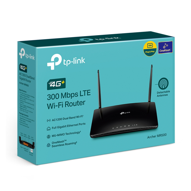 TP-Link Archer MR500 router inalámbrico Gigabit Ethernet Doble banda (2,4 GHz / 5 GHz) 4G Negro 4 Configuración del TP-Link Archer MR500 router