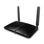 TP-Link Archer MR600 router inalámbrico con Gigabit Ethernet, doble banda 2,4 GHz / 5 GHz, 4G, de color negro. SKU ARCHER MR600.