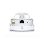 Imagen del TP-Link CPE510, un punto de acceso inalámbrico de 300 Mbit/s en color blanco, con compatibilidad para Energía sobre Ethernet (PoE), SKU CPE510