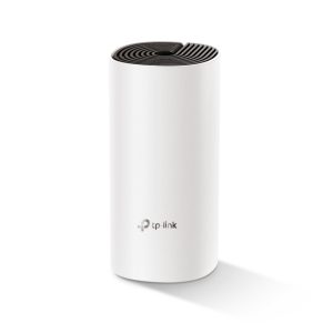 Router inalámbrico TP-Link Deco M4 de doble banda (2,4 GHz / 5 GHz), compatible con Wi-Fi 5 (802.11ac) en color blanco, SKU DECO M4