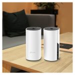 Sistema Wi-Fi TP-Link Deco M4 en pack de 2 unidades, con doble banda de 2,4 GHz y 5 GHz, compatible con Wi-Fi 5 (802.11ac), color blanco, SKU Deco M4(2-pack)