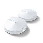 Sistema de red inalámbrica TP-Link Deco M5 de doble banda (2,4 GHz / 5 GHz), modelo blanco interno con Wi-Fi 5, SKU Deco M5(2-pack)