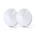 Sistema de red inalámbrica TP-Link Deco M5 de doble banda (2,4 GHz / 5 GHz), modelo blanco interno con Wi-Fi 5, SKU Deco M5(2-pack)
