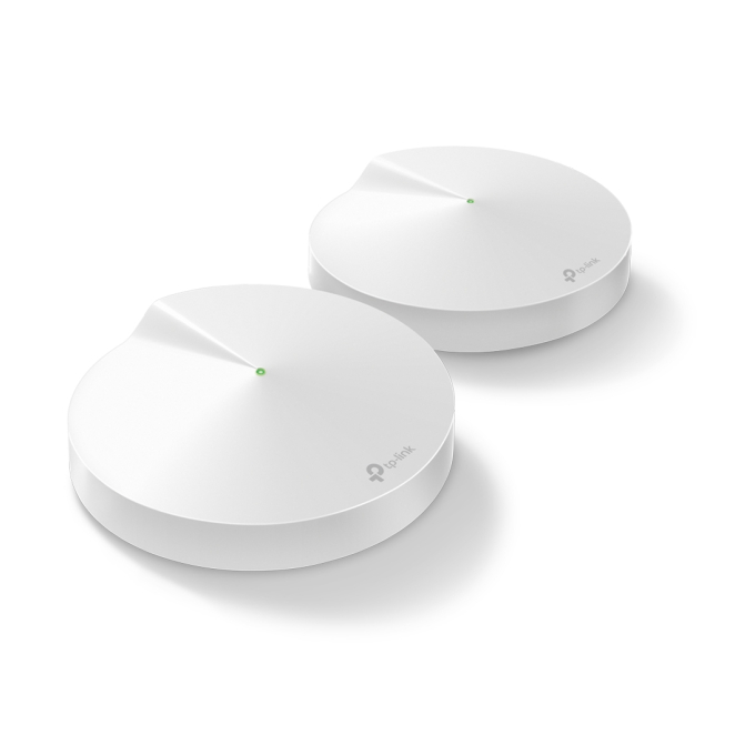 TP-Link Deco M9 Plus Tribanda con Wi-Fi 5 para Cobertura Total Sistema Wi-Fi en malla TP-Link Deco M9 Plus tribanda con frecuencias de 2,4 GHz y 5 GHz, compatible con Wi-Fi 5 (802.11ac), color blanco, SKU Deco M9 Plus(2-pack)