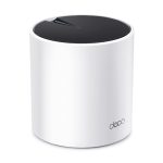 Sistema de red inalámbrica TP-Link Deco X55 de doble banda (2,4 GHz / 5 GHz) con Wi-Fi 6 (802.11ax), colores negro y blanco, SKU Deco X55(1-pack)