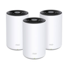 Sistema de red inalámbrica TP-Link Deco X68 de tres unidades, tribanda 2,4 GHz y 5 GHz, con tecnología Wi-Fi 6, modelo DECO X68(3-PACK)