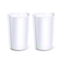 Imagen del producto TP-Link Deco X90 (2-pack) Tribanda Wi-Fi 6 (802.11ax) en color blanco para uso interno, con soporte para 2,4 GHz y 5 GHz SKU: Deco X90(2-pack)