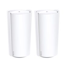 Router blanco TP-Link Deco XE200(2-pack) Tribanda con Wi-Fi 6E 802.11ax, incluye dos unidades, SKU Deco XE200(2-pack)