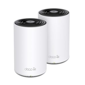 TP-Link Deco XE75 Tribanda Wi-Fi 6E 802.11ax Blanco, tres unidades para redes inalámbricas de alta velocidad, SKU DECO XE75(2-PACK)