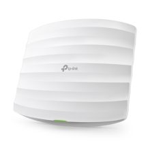 Imagen del punto de acceso inalámbrico TP-Link EAP110, ofrece 300 Mbit/s de velocidad y funcionalidad PoE. SKU: EAP110