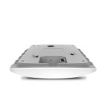 Vista del TP-Link Omada EAP225, un punto de acceso inalámbrico blanco con una velocidad de 1350 Mbit/s y soporte de Energía sobre Ethernet (PoE). SKU: EAP225