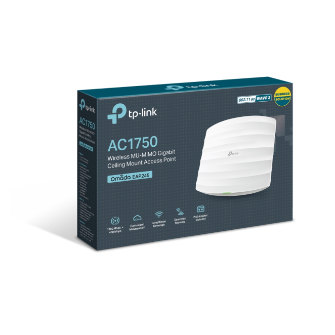 TP-Link EAP245 punto de acceso inalámbrico 1300 Mbit/s Blanco Energía sobre Ethernet (PoE) 4 Experiencia de usuario con el TP-Link EAP245