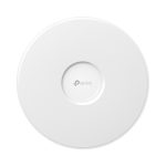 Imagen del TP-Link Omada EAP772, un punto de acceso inalámbrico con velocidad de 9300 Mbit/s en color blanco, SKU EAP772