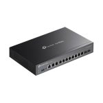 Router TP-Link Omada ER7412-M2 con 2.5 Gigabit Ethernet, Gigabit Ethernet, color Negro, SKU ER7412-M2
