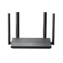TP-Link EX141 router inalámbrico de color negro, con capacidad Gigabit Ethernet y doble banda 2.4GHz y 5GHz. SKU EX141