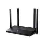 TP-Link EX141 router inalámbrico de color negro, con capacidad Gigabit Ethernet y doble banda 2.4GHz y 5GHz. SKU EX141