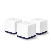Pack de tres puntos de acceso Mercusys Halo H50G con doble banda 2,4 GHz y 5 GHz, tecnología Wi-Fi 5, color blanco, SKU Halo H50G(3-pack)