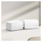 Red inalámbrica Mercusys Halo H90X de 3 unidades con Wi-Fi 6 de doble banda 2.4 GHz y 5 GHz en color blanco SKU Halo H90X(3-pack)