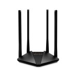Router inalámbrico Mercusys MR30G con Gigabit Ethernet y doble banda 2,4 GHz y 5 GHz, en color negro, SKU MR30G