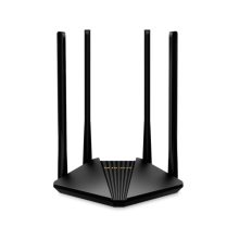 Router inalámbrico Mercusys MR30G con Gigabit Ethernet y doble banda 2,4 GHz y 5 GHz, en color negro, SKU MR30G