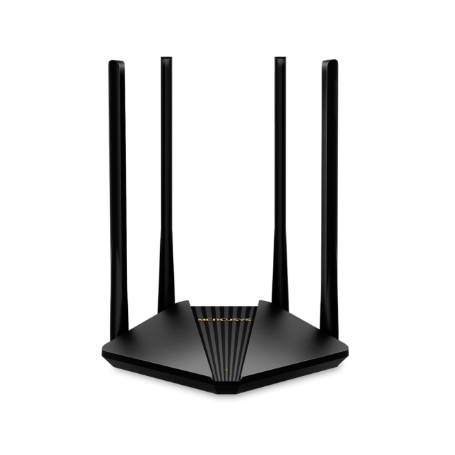 Mercusys router inalámbrico Gigabit doble banda Router inalámbrico Mercusys MR30G con Gigabit Ethernet y doble banda 2,4 GHz y 5 GHz, en color negro, SKU MR30G