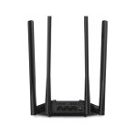 Router inalámbrico Mercusys MR30G con Gigabit Ethernet y doble banda 2,4 GHz y 5 GHz, en color negro, SKU MR30G