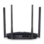 Router inalámbrico Mercusys MR80X negro, doble banda 2.4 GHz y 5 GHz