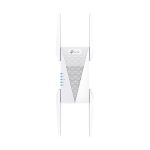 TP-Link RE815XE sistema Wi-Fi Mesh tribanda en blanco con Wi-Fi 6, 2.4 GHz, 5 GHz y 6 GHz, SKU RE815XE