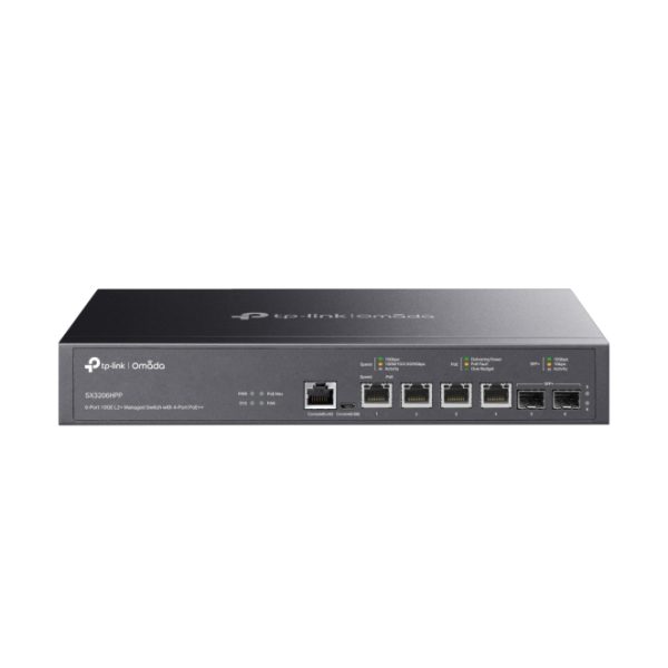 TP-Link Omada SX3206HPP Switch Gestionado L2+ con puerto 10G Ethernet y Energía sobre Ethernet (PoE), SKU: SX3206HPP