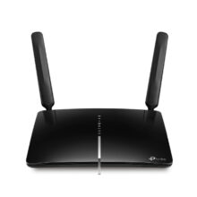 Imagen del router TP-Link Archer MR600 inalámbrico con Gigabit Ethernet, doble banda 2.4 GHz y 5 GHz en color negro. SKU: TL-ARCHERMR600