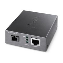 TP-Link TL-FC111A-20 convertidor de medio monomodo negro con velocidad de 100 Mbit/s. SKU TL-FC111A-20.