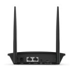Router inalámbrico TP-Link TL-MR100, Ethernet rápido, banda única 2.4 GHz, color negro. SKU TL-MR100