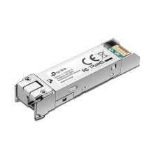 Transceptor de fibra óptica TP-Link TL-SM321B con velocidad de 1250 Mbit/s y conexión SFP. SKU: TL-SM321B-2