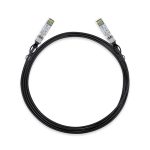 TP-Link TL-SM5220-3M, cable de fibra óptica y InfiniBand SFP+ DAC en color negro con longitud de 3 metros. SKU TL-SM5220-3M.