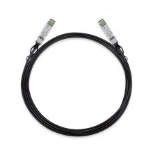 TP-Link TL-SM5220-3M, cable de fibra óptica y InfiniBand SFP+ DAC en color negro con longitud de 3 metros. SKU TL-SM5220-3M.