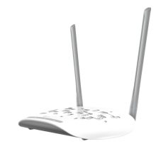 Imagen del TP-Link TL-WA801N, un punto de acceso inalámbrico blanco capaz de ofrecer velocidades de hasta 300 Mbit/s y compatible con Energía sobre Ethernet (PoE). SKU: TL-WA801N.