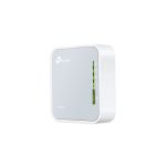 Router inalámbrico TP-Link TL-WR902AC de doble banda (2,4 GHz / 5 GHz), Ethernet rápido, color blanco. SKU: TL-WR902AC