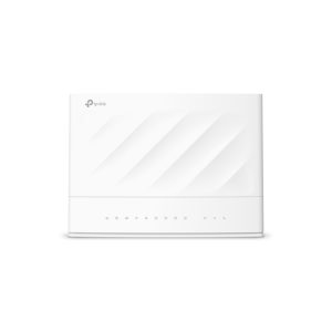 Router inalámbrico TP-Link VX230v de doble banda (2,4 GHz y 5 GHz) en color blanco. SKU: VX230V