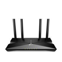 Imagen del TP-Link XX230V, un router inalámbrico Gigabit Ethernet de doble banda (2,4 GHz / 5 GHz) en color negro con SKU XX230v