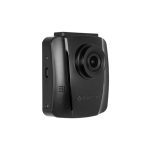 Vista frontal de la Transcend DrivePro 110 Quad HD, con encendedor de cigarrillos, en color negro. SKU: TS-DP110M-64G