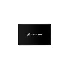 Transcend RDF8 lector de tarjeta MicroUSB en color negro, ideal para transferencias rápidas y almacenamiento externo. SKU TS-RDF8K2
