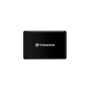 Transcend RDF8 lector de tarjeta MicroUSB en color negro, ideal para transferencias rápidas y almacenamiento externo. SKU TS-RDF8K2