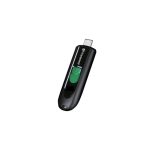 Unidad flash USB Transcend JetFlash 790C de 128 GB, USB Tipo C 3.2 Gen 1 en color negro. SKU: TS128GJF790C