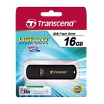 Transcend JetFlash 700 con 16GB de almacenamiento USB 3.1, modelo TS16GJF700, pendrive resistente y rápido