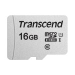 Memoria flash Transcend TS16GUSD300S 16 GB MicroSDHC NAND. Alta velocidad Clase 10, ideal para almacenamiento externo.