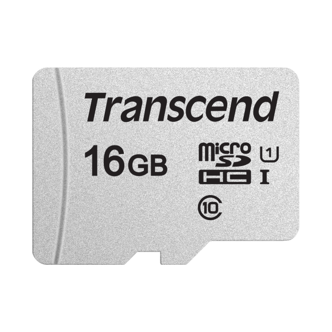 Transcend memoria flash MicroSDHC 16 GB Clase 10 de alta velocidad Memoria flash Transcend TS16GUSD300S 16 GB MicroSDHC NAND. Alta velocidad Clase 10, ideal para almacenamiento externo.