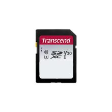 Tarjeta SD Transcend SDHC 300S de 256GB con especificaciones de Clase 10 y tecnología NAND. SKU: TS256GSDC300S