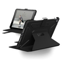 Funda Urban Armor Gear para tablet de 10.2 pulgadas negra, modelo 121916B14040, con diseño resistente y protector para mayor durabilidad