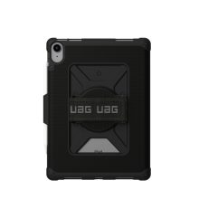 Funda negra Urban Armor Gear Metropolis para tablets de 27.7 cm (10.9 pulgadas), SKU 12339LB14040, diseñada para máxima protección y durabilidad.